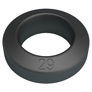 Crazy Bull Brodan Inel Din Silicon Negru Flexibil