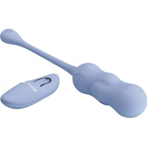 Pretty Love Leshy Blue — Ou Vibrant Compact, Telecomandă Albastru Thumb 2