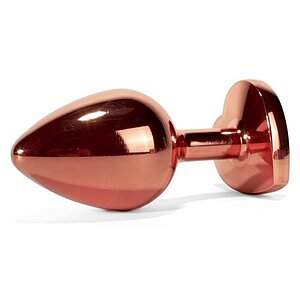X-Men Secret Shine - Dop Anal Rose Gold Inimă S Thumb 3