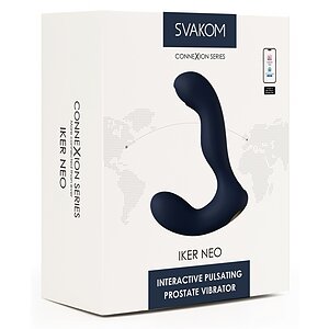 Svakom Iker Neo – Vibrator Prostatic 5+5, Reîncărcabil Albastru Thumb 5
