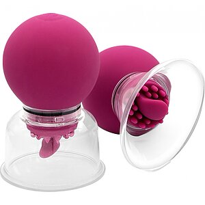 Pompă Rotativă și Vibrantă 5 Moduri Roz Thumb 6