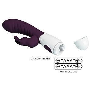 Pretty Love Naughty Bunny II, 30 Moduri, Stimulare Dublă Mov Thumb 2