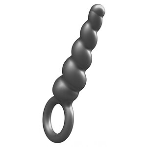 ToyJoy Plug Anal Din silicon Metalizat, Diam. 2.9 cm, Gri