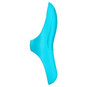 Satisfyer Teaser Finger Vibrator Blue Albastru Thumb 2