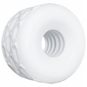 ToyJoy Hero 4în1: Inel C, Întinzător, Masturbator Alb Thumb 1