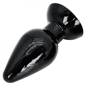 Plug Anal XXL 14 cm — Negru, Bază Lată Pentru siguranță Thumb 2