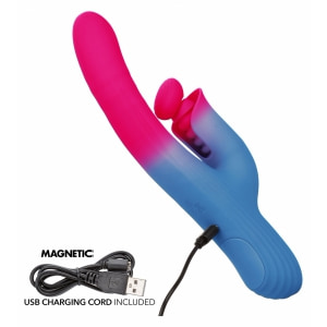 CalExotics Elation Rabbit Dual 3 Motoare +1000 Combinații Roz Thumb 6