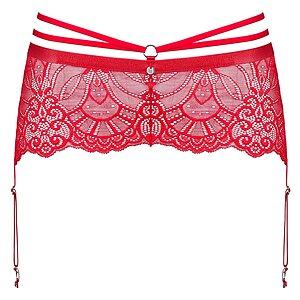 Portjartier Obsessive Loventy Roșu L-XL Thumb 2