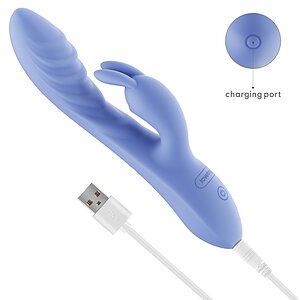 Lovetoy Swirl Vibrator Din silicon, 3+7, Reîncărcabil Thumb 9