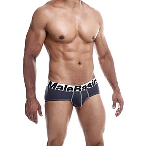 MaleBasics Microfiber Brief Gri M Thumb 3