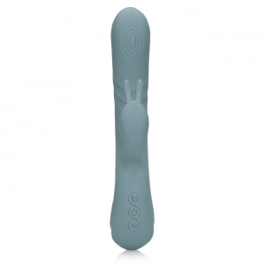 Vibrator Rabbit Loveline By Shots Pentru Stimulare Dublă Gri Thumb 1