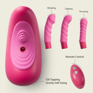 Mistress Mașină De Stimulare 7 Trepte Reîncărcabilă Roz Thumb 6