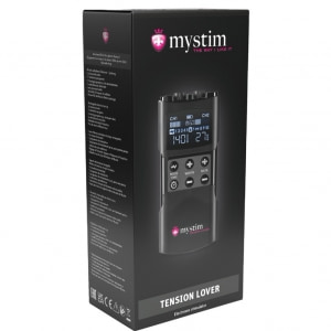 Mystim Tension Lover 2, EStim Reîncărcabil cu 2 Canale Negru Thumb 7