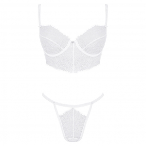 Set Obsessive Bianelle Alb S-M Thumb 2