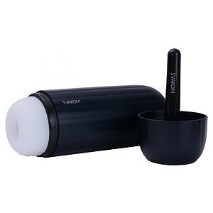 Svakom Sam Neo 2 Pro Masturbator Reîncărcabil cu Încălzire Negru Thumb 3