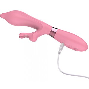 Vibrator ToyJoy Love Rabbit Roz Reîncărcabil Thumb 5