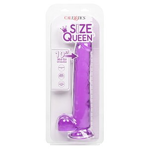 CalExotics size Queen 30,5 cm – Realist cu Ventuză Mov Thumb 5