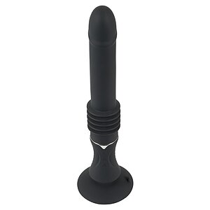 Vibrator Portabil Sex Machine Negru Thumb 1