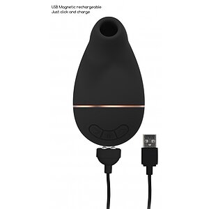 Vibrator Clitoridian Kissable Negru Thumb 7