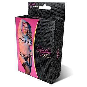 Set Magic Silk Beatrice Negru L-XL Thumb 4