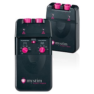 Mystim Pure Vibes Unitate Analog Pentru Electro-Stimulare Negru Thumb 1