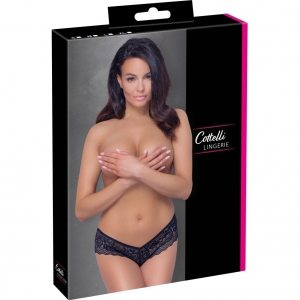 Chilot Cottelli Collection Evangeline Negru XL Thumb 5