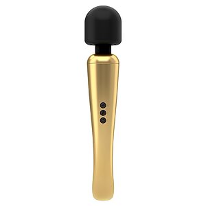Vibrator Dorcel Megawand Rechargeable Auriu Thumb 1