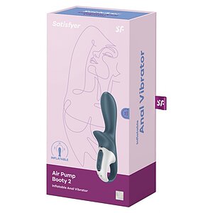 Vibrator Anal Satisfyer Air Pump 2 Gri Thumb 5