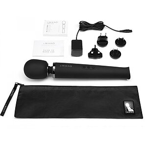 Vibrator Le Wand Rechargeable Massager Negru Thumb 3