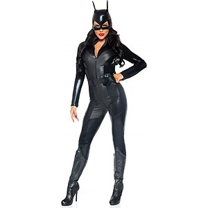 Costum Leg Avenue Captivating Crime Fighter Negru