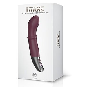 Titanz Nmc – Vibrator Reîncărcabil 30 Funcții, Rubiniu