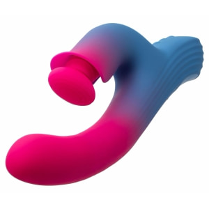 CalExotics Elation Rabbit Dual 3 Motoare +1000 Combinații Roz Thumb 2