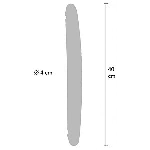 Silicone Foreskin D-Dong 40 cm Caramel Skin Tone _ Thumb 13