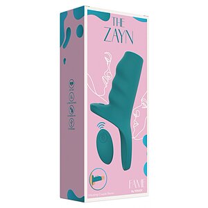 ToyJoy Zayn Manson Vibrator 10 Moduri, Reîncărcabil Verde Thumb 5