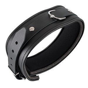 Zgardă Zado Leather Collar Daniel Negru