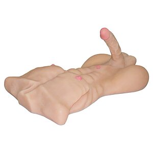 Strong Man Torso Masturbator – Penis 17 cm, Greutate 6,25 Kg Thumb 4