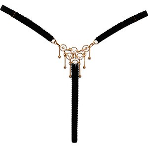 Chilot Cottelli Collection Atracția Decupată Negru S-L Thumb 5