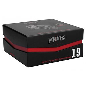 Cușcă de Castitate Man Cage Silicon Model 19 Negru Thumb 4
