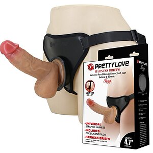 Pretty Love DEBRA – Ham Strap-on Realist, Confort Elastic Thumb 1