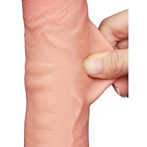 Dildo Realist LoveToy 24 cm TPE Dual Density Ventuză Thumb 17