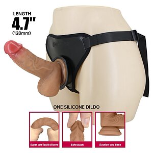 Pretty Love DEBRA – Ham Strap-on Realist, Confort Elastic Thumb 2