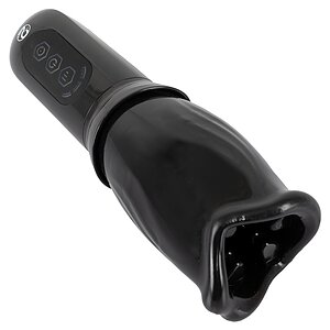 Stroker Rotativ Reîncărcabil — 4 Moduri, 3 Viteze, 8 cm Negru