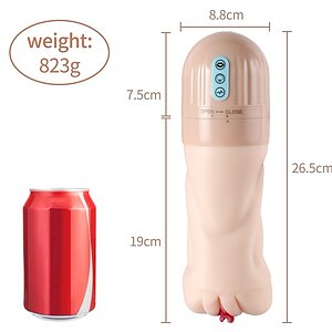 Sucktroker I Mistress 5 Sucțiuni 10 Vibrații Reîncărcabil Thumb 8