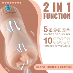 Sucktroker II Mistress — 10 Vibrații, 5 Aspirații Thumb 8