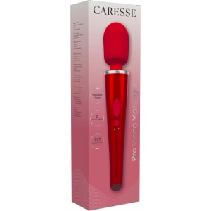 Caresse Pro Wand 8000rpm - 5 Moduri, IPX7, 120 Min Roșu Thumb 12