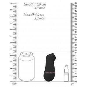 Vibrator Clitoridian Kissable Negru Thumb 8