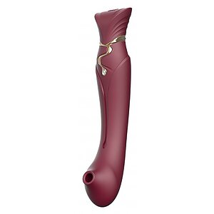 Vibrator Zalo Queen Set Punctul G Vișiniu Thumb 5