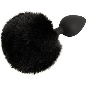 Coada Pufoasă Plug M You2Toys – Discret, Negru, silicon Thumb 4