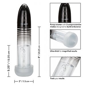 Pompa Automată CalExotics Optimum – Reîncărcabilă, 3 Moduri Negru Thumb 6