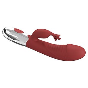 Pretty Love Rasmussen — Stimulator Dual, 30 Moduri (Roșu) Thumb 5